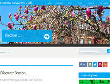 Tablet Screenshot of boston-discovery-guide.com